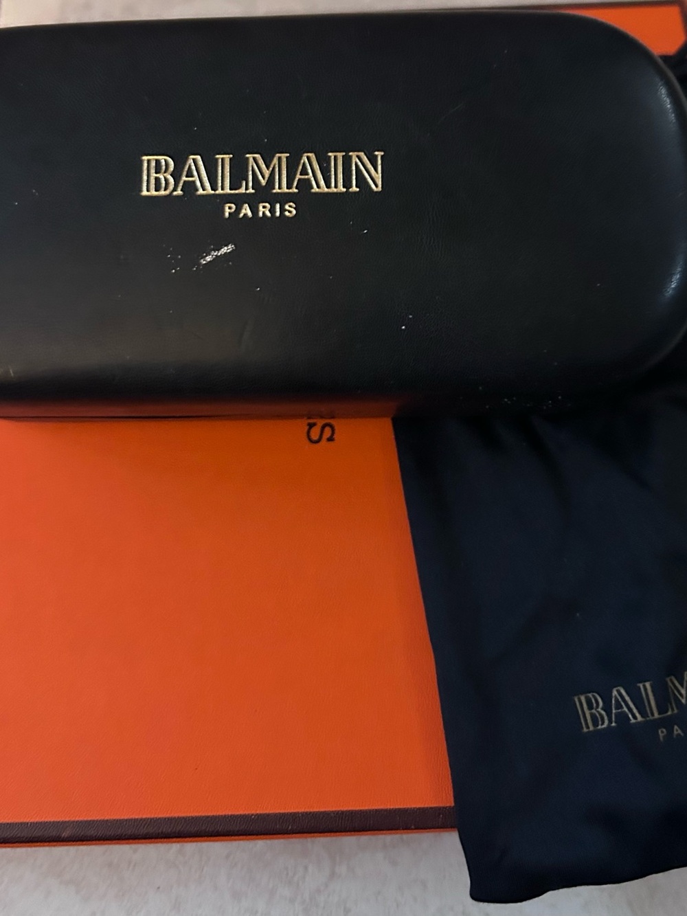 Balmain Paris BL2504 Oversized Havana Brown Gradient Sunglasses